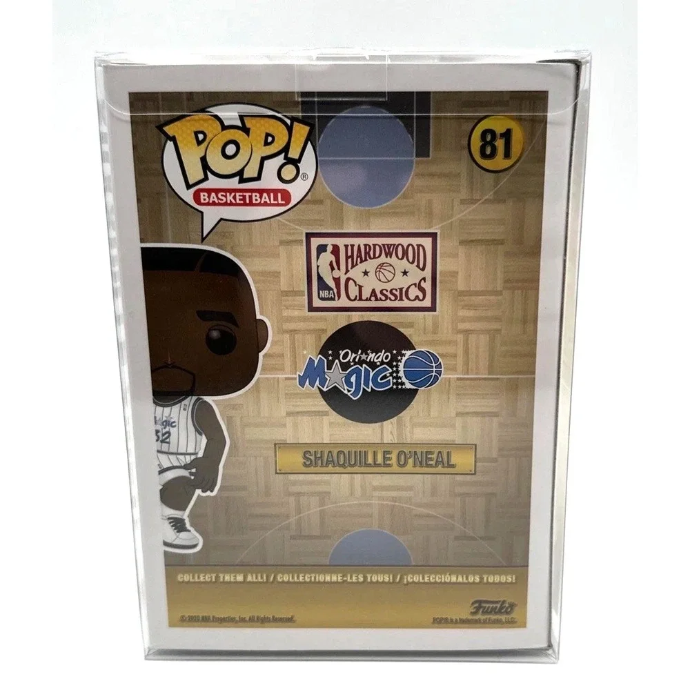 Shaquille O'Neal Funko Pop! Basketball #81 NBA Orlando Magic with Pop Protector